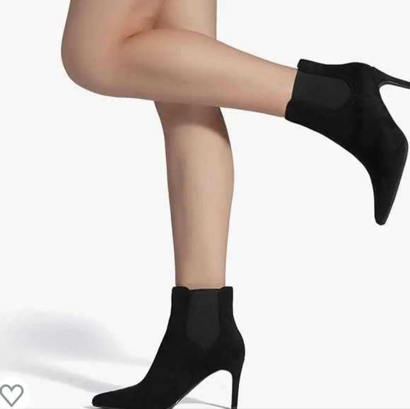 Pointed Toe Stiletto high heel Anlke Boots - Picture 4 of 7